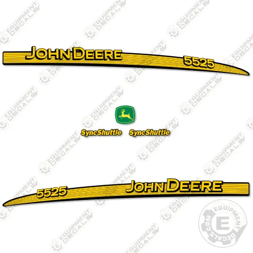 Fits John Deere 5525 Decal Kit Tractor 1