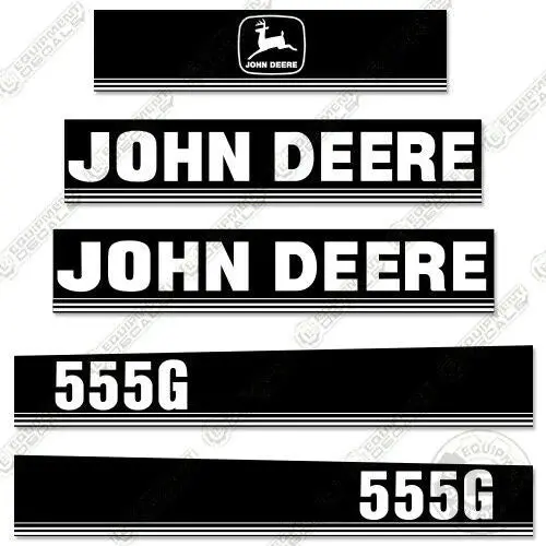 Fits John Deere 555G Decal Kit Dozer 1