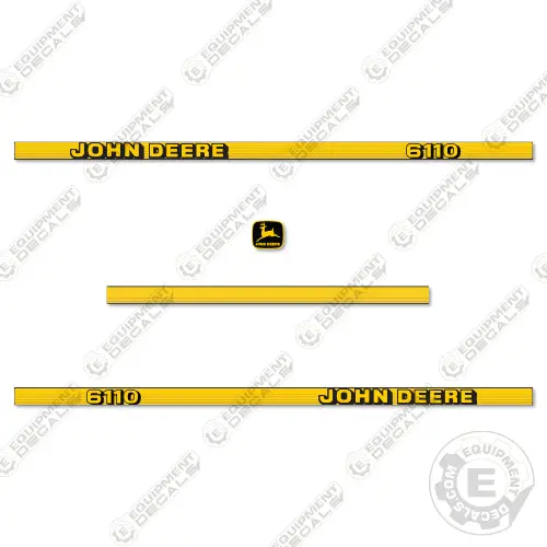 Fits John Deere 6110 Decal Kit Tractor 1