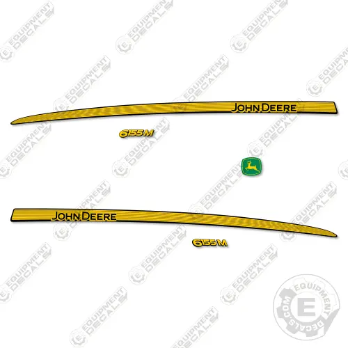 Fits John Deere 6155M Decal Kit Tractor 1