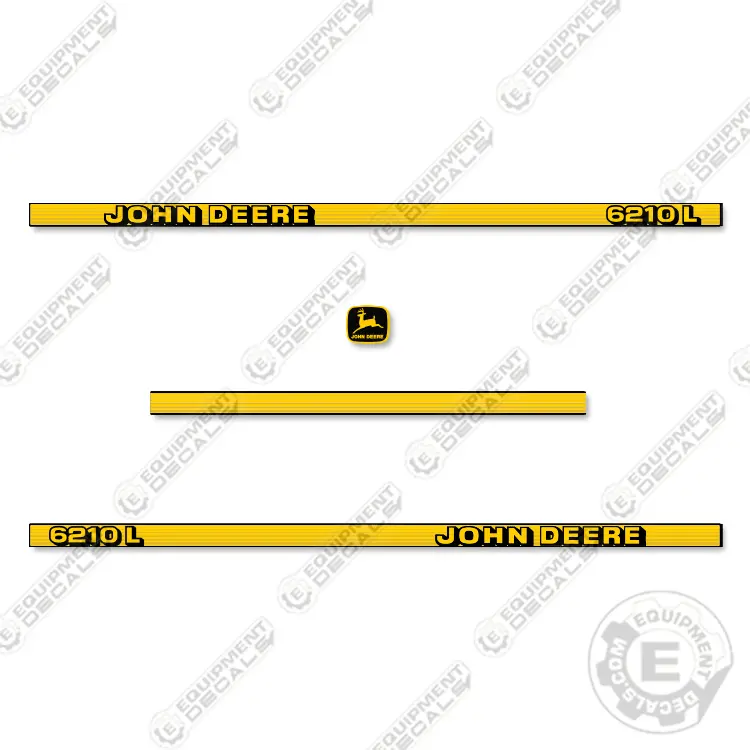 Fits John Deere 6210L Decal Kit Tractor 1