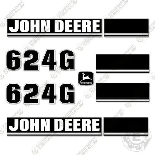 Fits John Deere 624G Decal Kit Wheel Loader 1