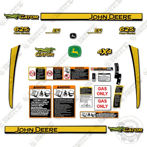 Fits John Deere Gator 625I Decal Kit Utility Vehicle 2