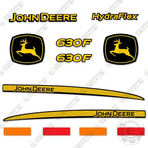 Fits John Deere 630F Decal Kit Flex Head 1