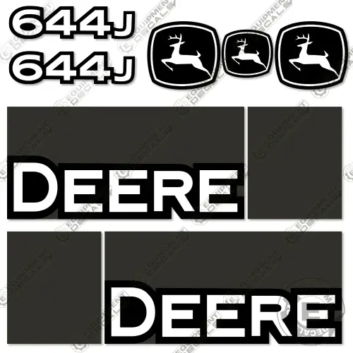 Fits John Deere 644J Decal Kit Wheel Loader - 2007+ 1