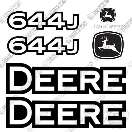 Fits John Deere 644J Decal Kit Wheel Loader 1
