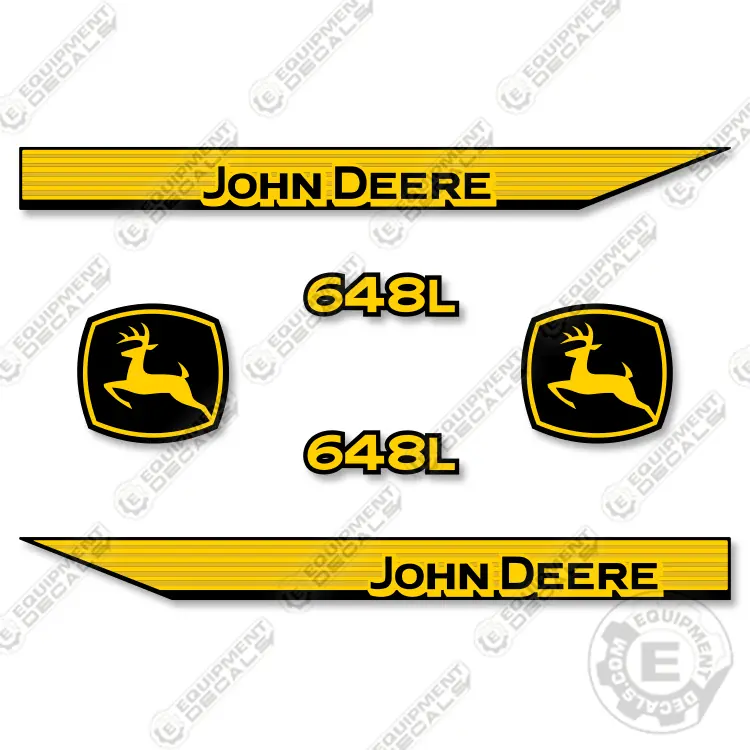 Fits John Deere 648L Decal Kit Skidder 1