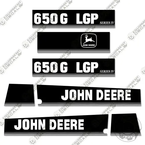 Fits John Deere 650G Lgp Series 4 Crawler Tractor Dozer Decal Kit 1