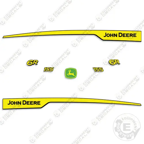Fits John Deere 6R-155 Decal Kit Tractor 1