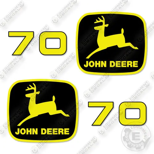 Fits John Deere 70 Decal Kit Front End Loader 1