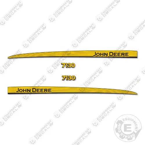 Fits John Deere 7130 Decal Kit Tractor 1