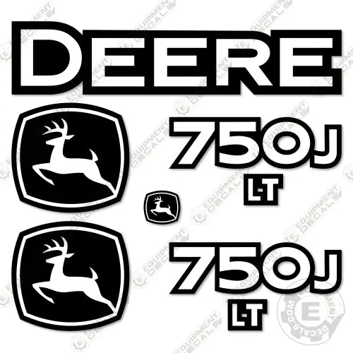 Fits John Deere 750J Lt Decal Kit Dozer Crawler 1