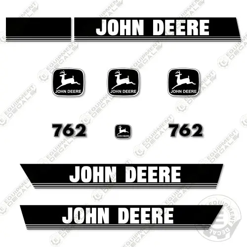 Fits John Deere 762 Decal Kit Motor Grader - Scraper 1