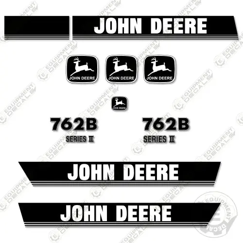 Fits John Deere 762B Decal Kit (Series Ii) Motor Grader - Scraper 1