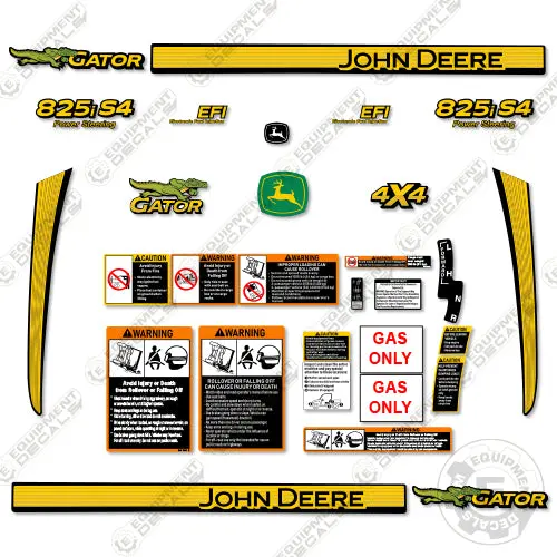 Fits John Deere Gator 825I S4 Decal Kit Utility Vehicle 1