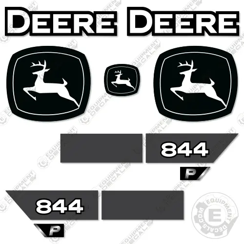 Fits John Deere 844P Wheel Loader Decal Kit 1