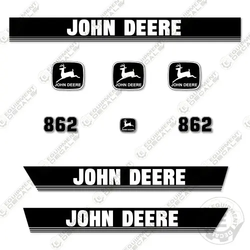 Fits John Deere 862 Decal Kit Motor Grader - Scraper 1