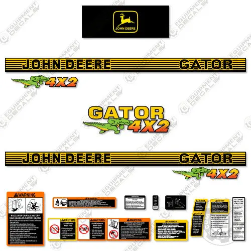 Fits John Deere Gator Decal Kit 4X2 Utility Vehicle (1993-1998) 1