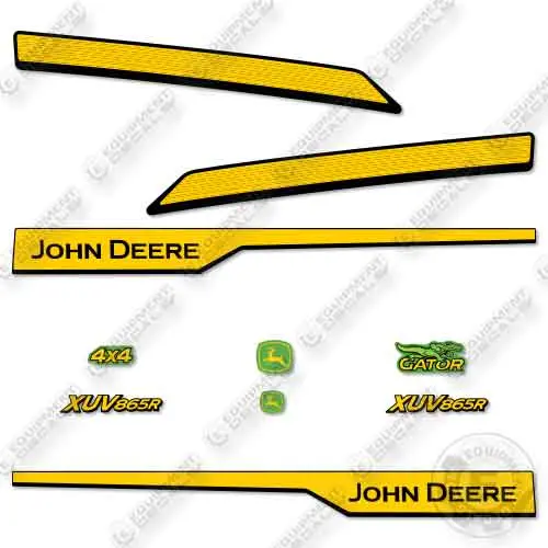 Fits John Deere Gator 865R Xuv Decal Kit Custom! 1