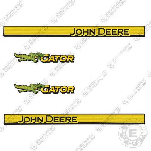 Fits John Deere Gator Utility Vehicle Side Stripes Decal Kit 1