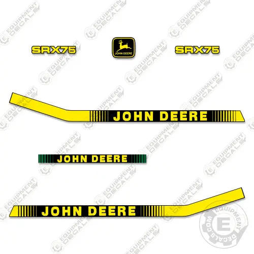 Fits John Deere Srx75 Decal Kit Mower 1