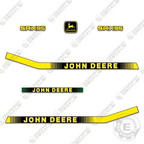 Fits John Deere Srx95 Decal Kit Mower 1