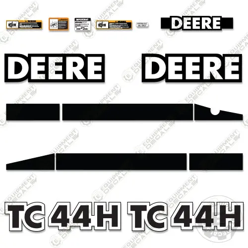 Fits John Deere Tc44h Decal Kit Wheel Loader 1