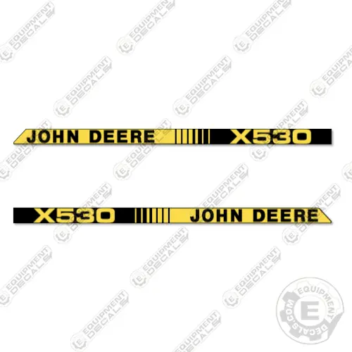 Fits John Deere X530 Riding Mower Decal Kit - Custom 1
