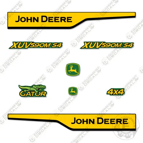 Fits John Deere 590M S4 Decal Kit Utv 1