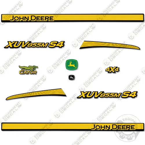 Fits John Deere Gator Xuv 855M S4 Decal Kit Utility Vehicle 2