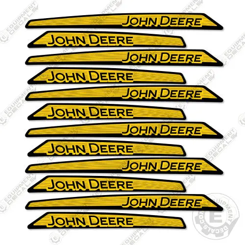 Fits John Deere Z Mower Side Stripes (6 Pairs) 1