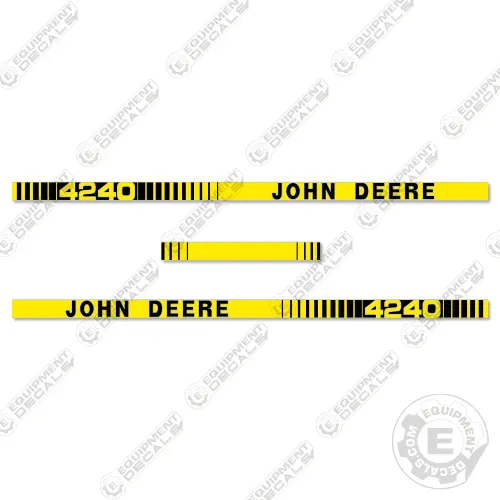 Fits John Deere 4240 Decal Kit Tractor 1