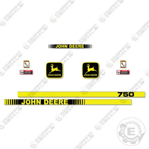 Fits John Deere 750 Decal Kit Grain Drill 1