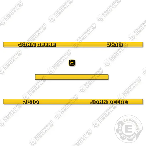 Fits John Deere 7810 Decal Kit Tractor 1