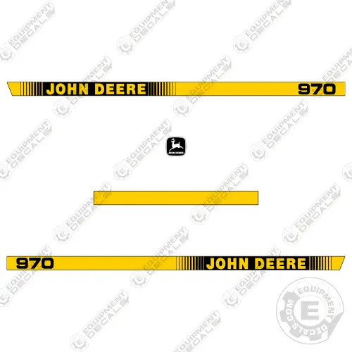 Fits John Deere 970 Decal Kit Tractor 1