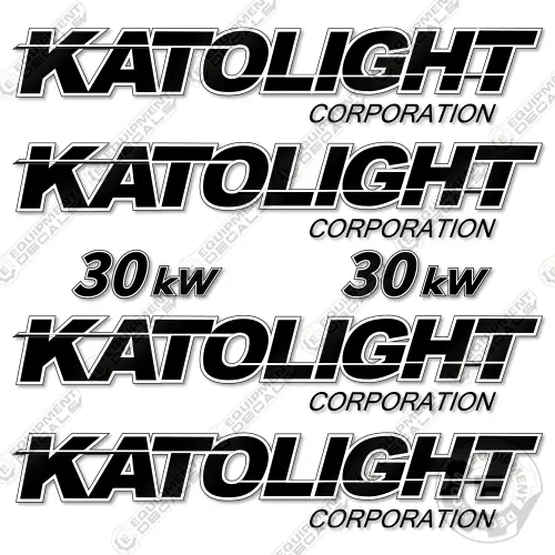 Fits Katolight 30Kw Decal Kit Generator 1
