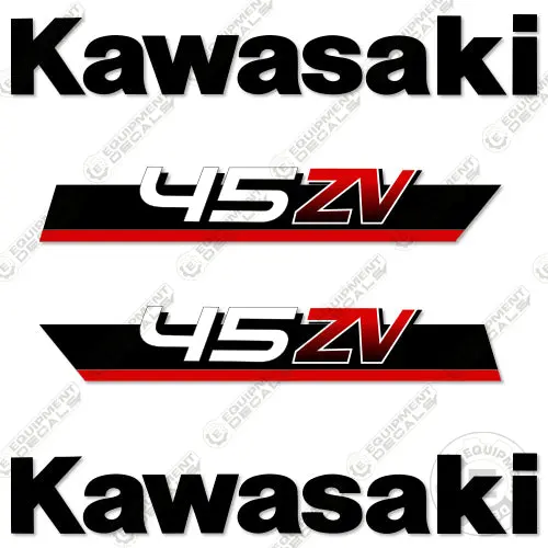 Fits Kawasaki 45Zv Decal Kit Wheel Loader 1
