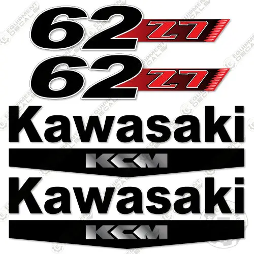 Fits Kawasaki 62Z7 Decal Kit Wheel Loader 1