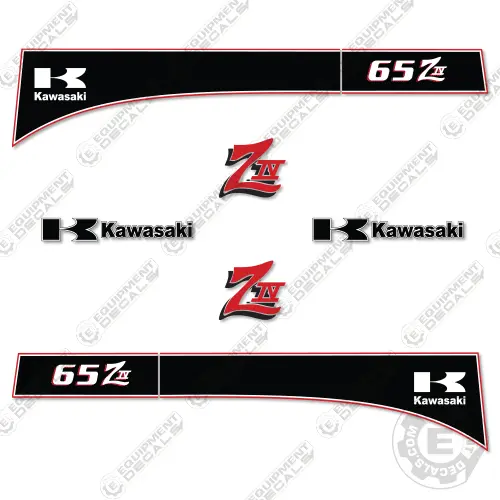 Fits Kawasaki 65 Ziv Decal Kit Wheel Loader 1