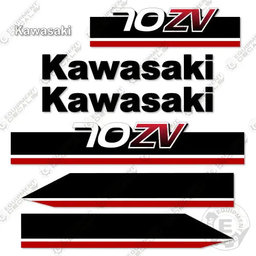 Fits Kawasaki 70Zv Decal Kit Wheel Loader 1