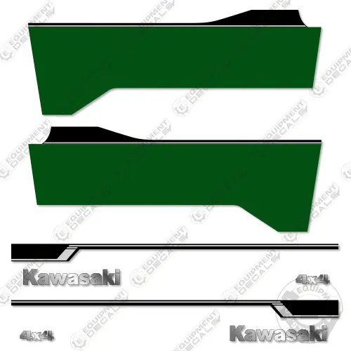 Fits Kawasaki Pro Mx Eps Decal Kit Utv (Partial Kit) 1