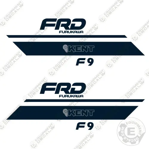 Fits Fdr Kent F9 Decal Kit (Set Of 2) Hammer 1