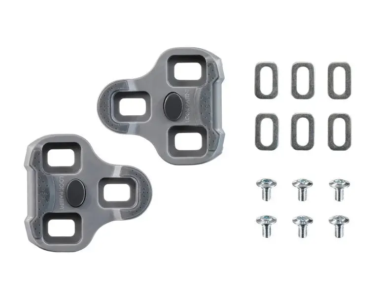 Look Keo Grip Cleats - 4.5 Degree Float (Grey) 1
