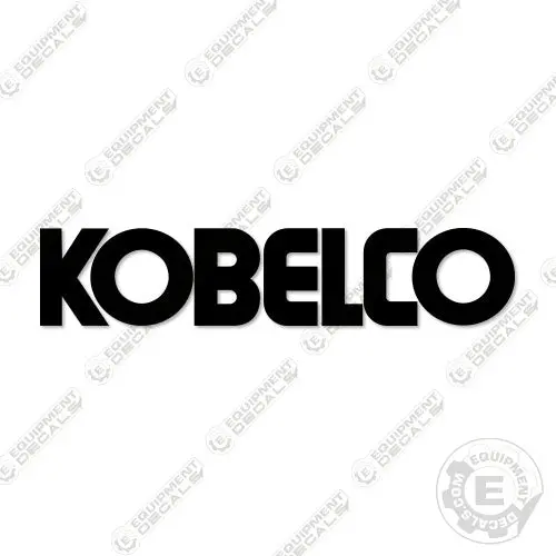 Fits Kobelco Logo Decal - 47" Wide 1