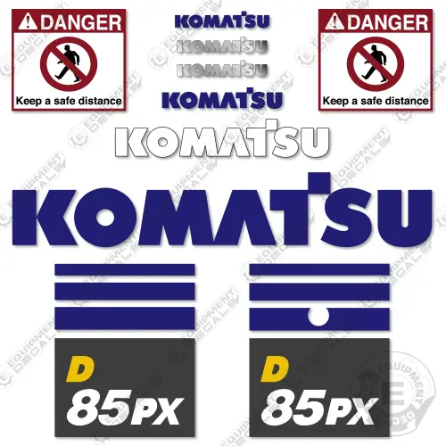 Fits Komatsu D85px-18 Decal Kit Dozer 1