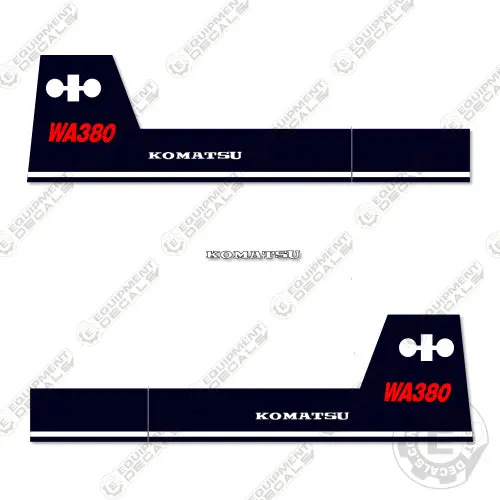 Fits Komatsu Wa380-1 Decal Kit Crawler Tractor Dozer 1