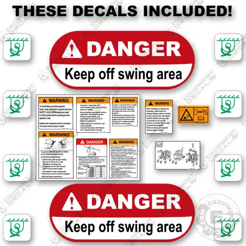 Fits Komatsu Pc 150 Lc Decal Set Excavator Decals 2