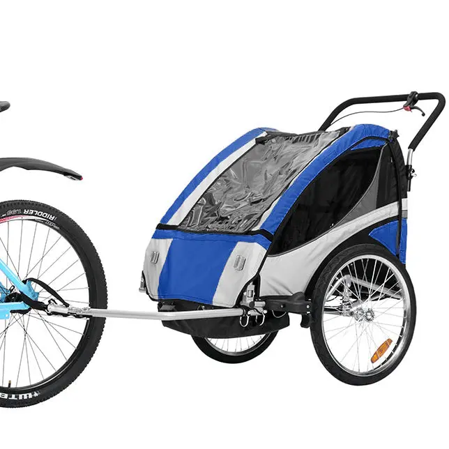 Proseries Kids 2-In-1 Trailer/Jogger - Blue 1