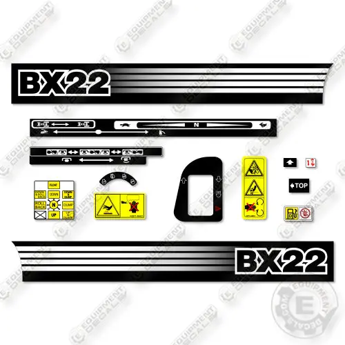 Fits Kubota Bx22 Decal Kit Tractor Loader Backhoe 1