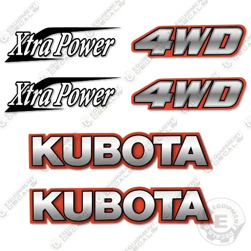 Fits Kubota Bx2350 Decal Kit Tractor 1